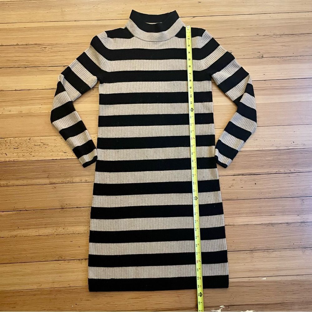 J. Crew striped turtleneck sweater-dress.  Size XS. - Picture 8 of 14